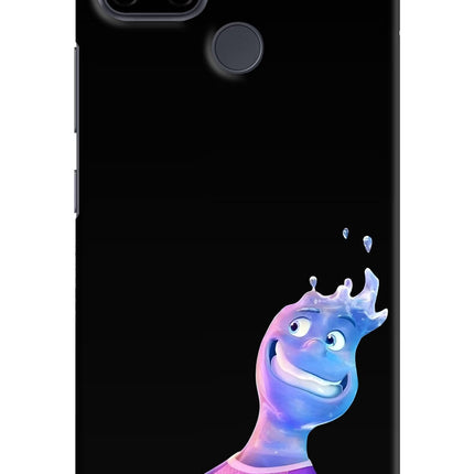 Wade Wave Realme C21Y/C25Y Hard Case Back Cover by Casekaro