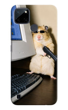 Hacker Hamster Realme C21Y/C25Y Hard Case Back Cover by Casekaro