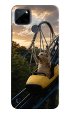 Rollercoaster Dog Realme C21Y/C25Y Hard Case Back Cover by Casekaro