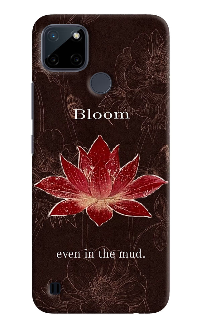 Bloom Realme C21Y/C25Y Hard Case Back Cover by Casekaro