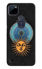 Divine Sun Realme C21Y/C25Y Hard Case Back Cover by Casekaro