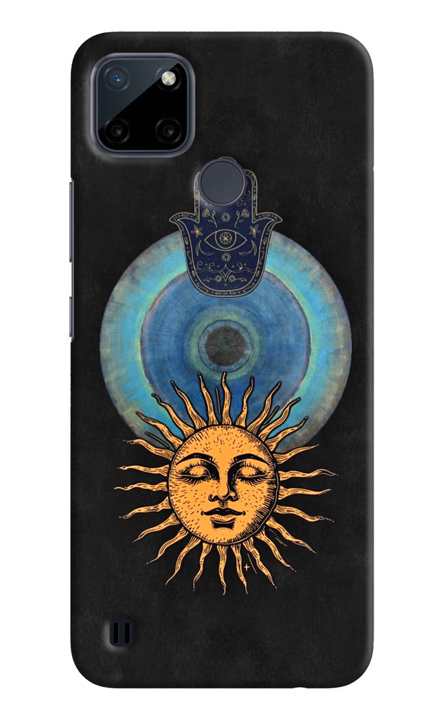 Divine Sun Realme C21Y/C25Y Hard Case Back Cover by Casekaro