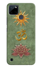 Om & Lotus Realme C21Y/C25Y Back Cover