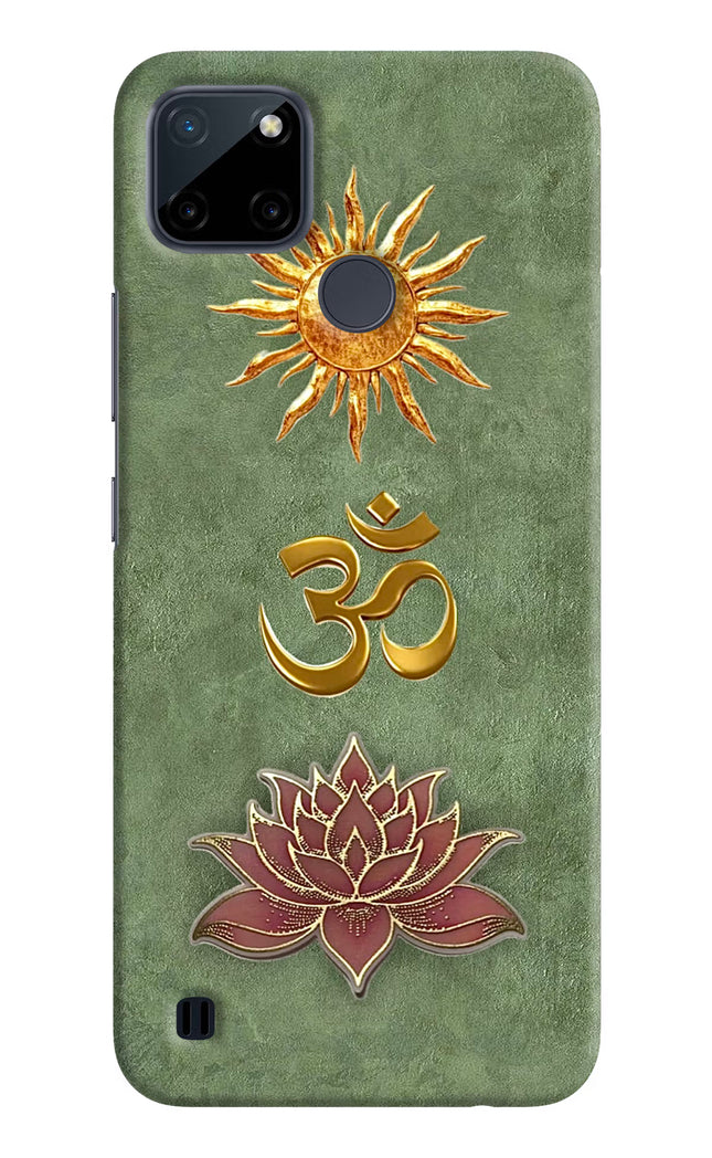 Om & Lotus Realme C21Y/C25Y Back Cover