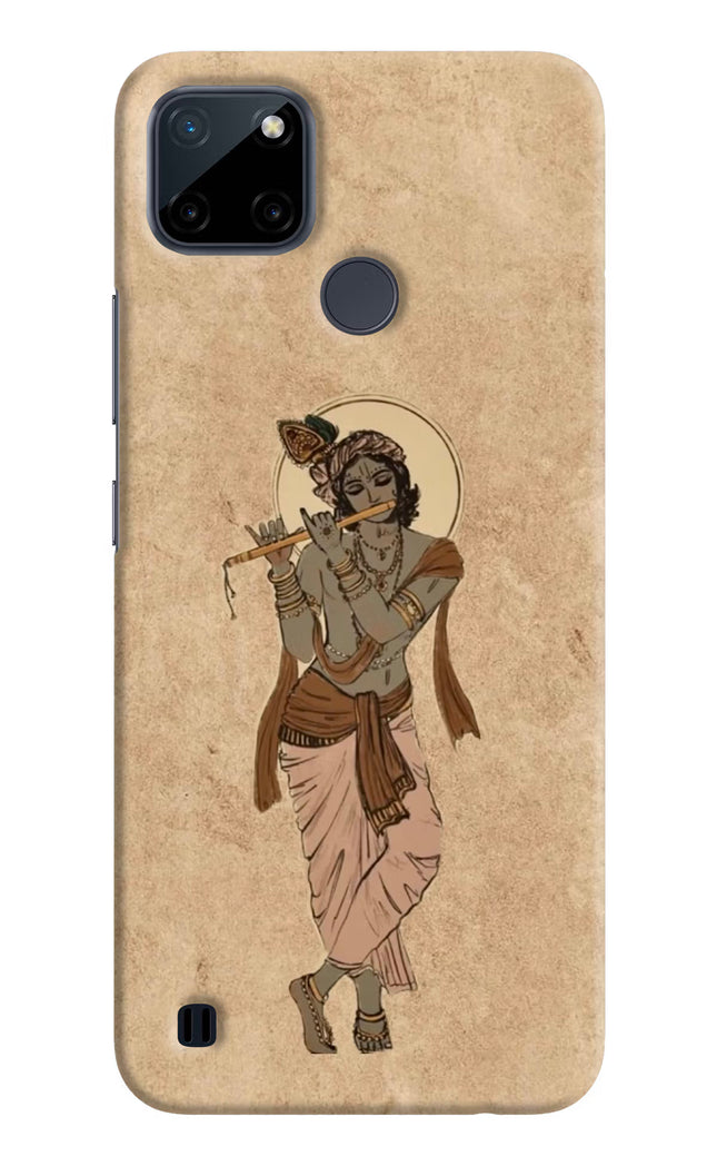 Krishna Realme C21Y/C25Y Hard Case Back Cover by Casekaro