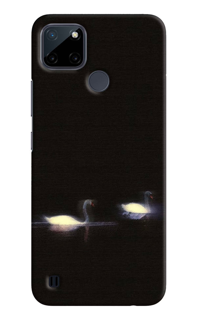 Silent Swans Realme C21Y/C25Y Hard Case Back Cover by Casekaro