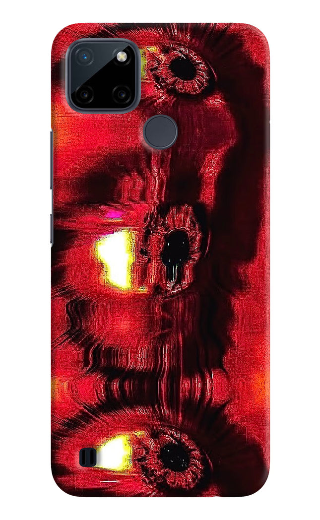 Fire Eye Realme C21Y/C25Y Hard Case Back Cover by Casekaro