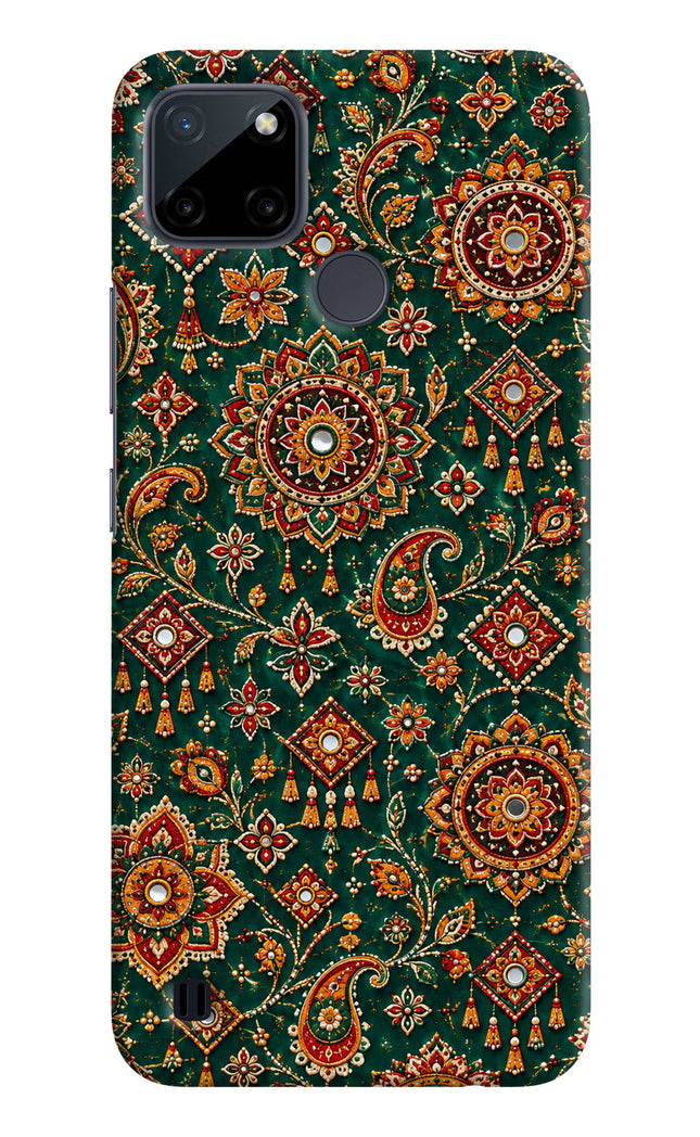 Green Pataka Realme C21Y/C25Y Hard Case Back Cover by Casekaro