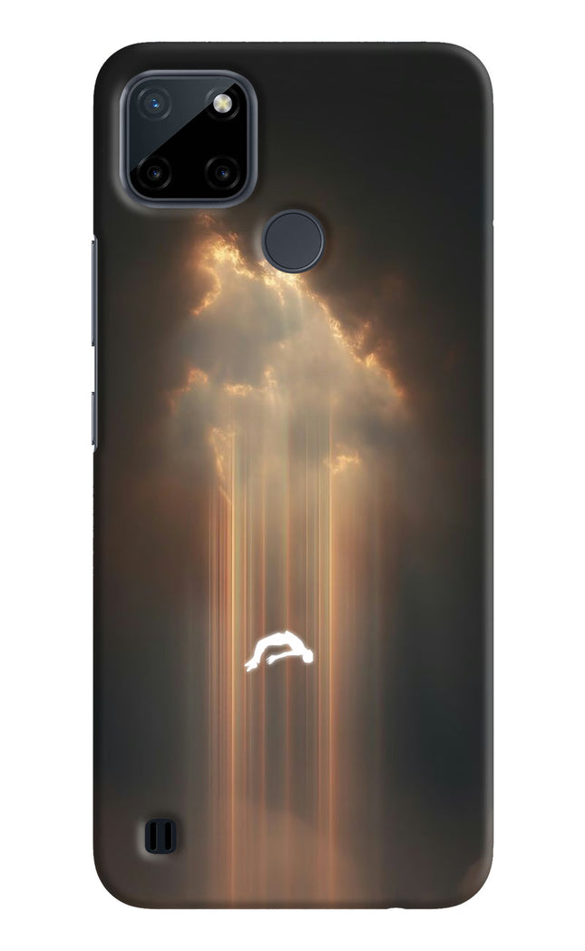 Heavenly Beam Realme C21Y/C25Y Hard Case Back Cover by Casekaro