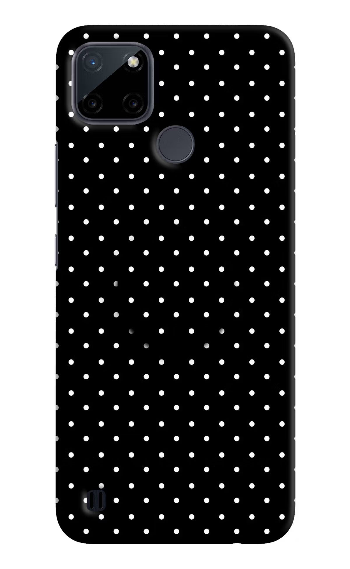White Dots Realme C21Y/C25Y Pop Case by Casekaro