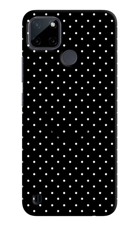 White Dots Realme C21Y/C25Y Pop Case by Casekaro