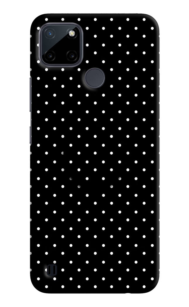 White Dots Realme C21Y/C25Y Pop Case by Casekaro