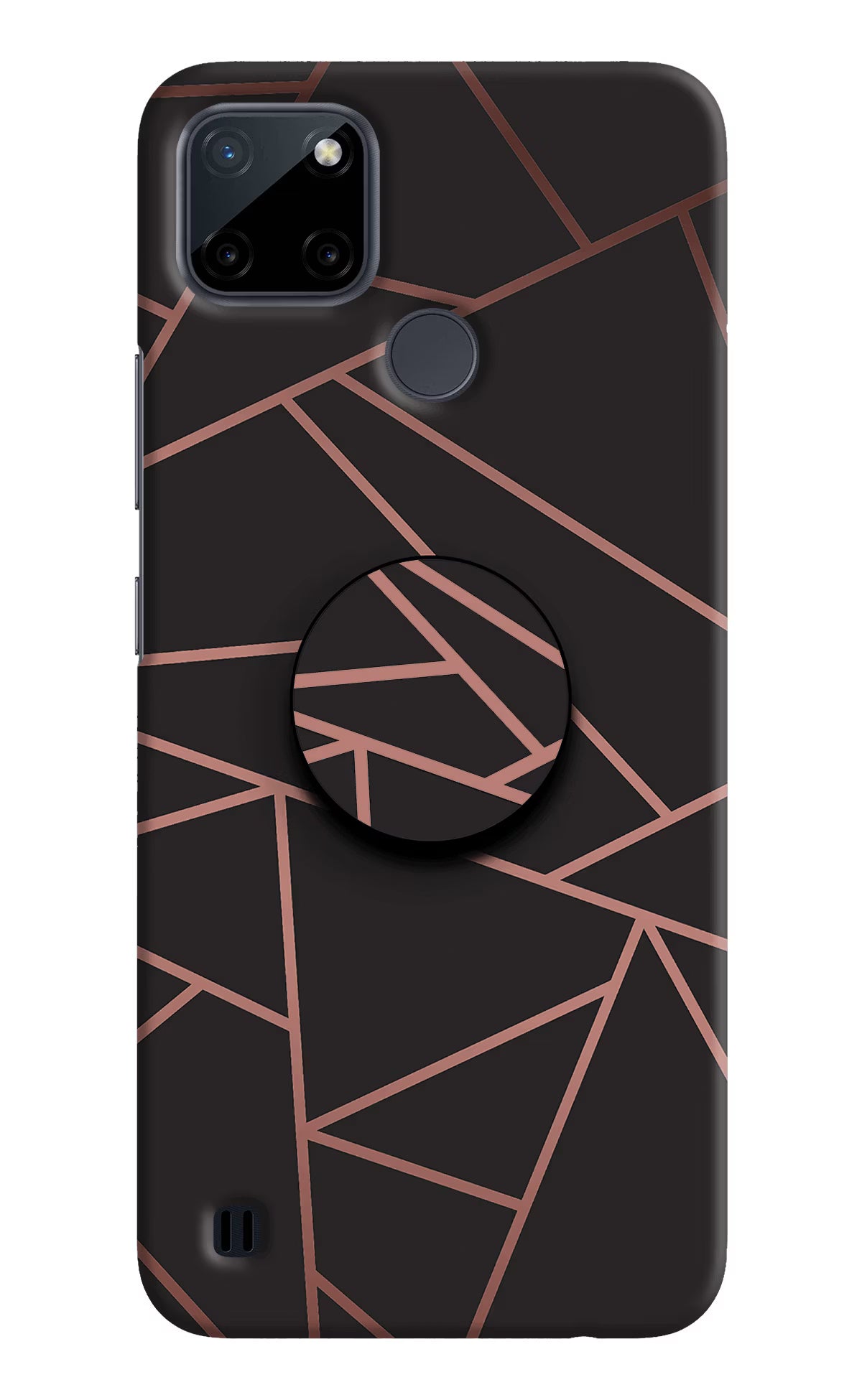 Geometric Pattern Realme C21Y/C25Y Pop Case by Casekaro