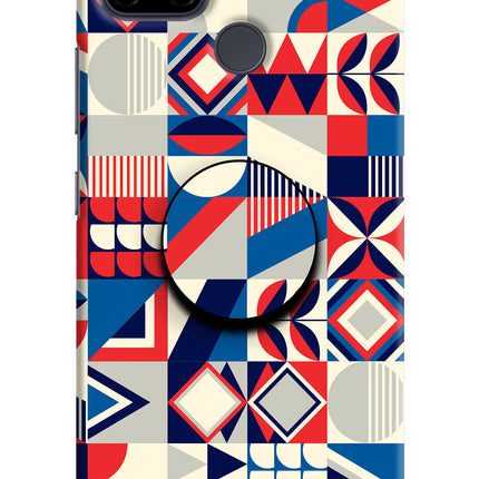 Colorful Pattern Realme C21Y/C25Y Pop Case by Casekaro