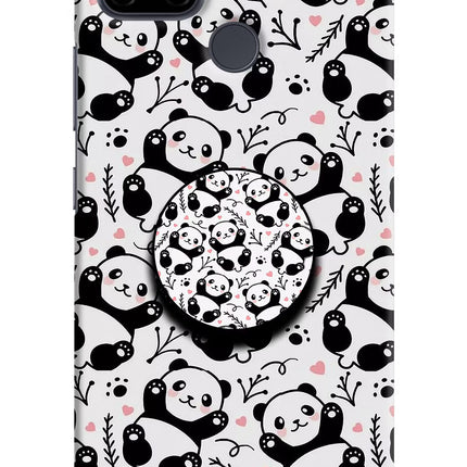 Cute Panda Realme C21Y/C25Y Pop Case by Casekaro