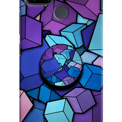 Cubic Abstract Realme C21Y/C25Y Pop Case by Casekaro