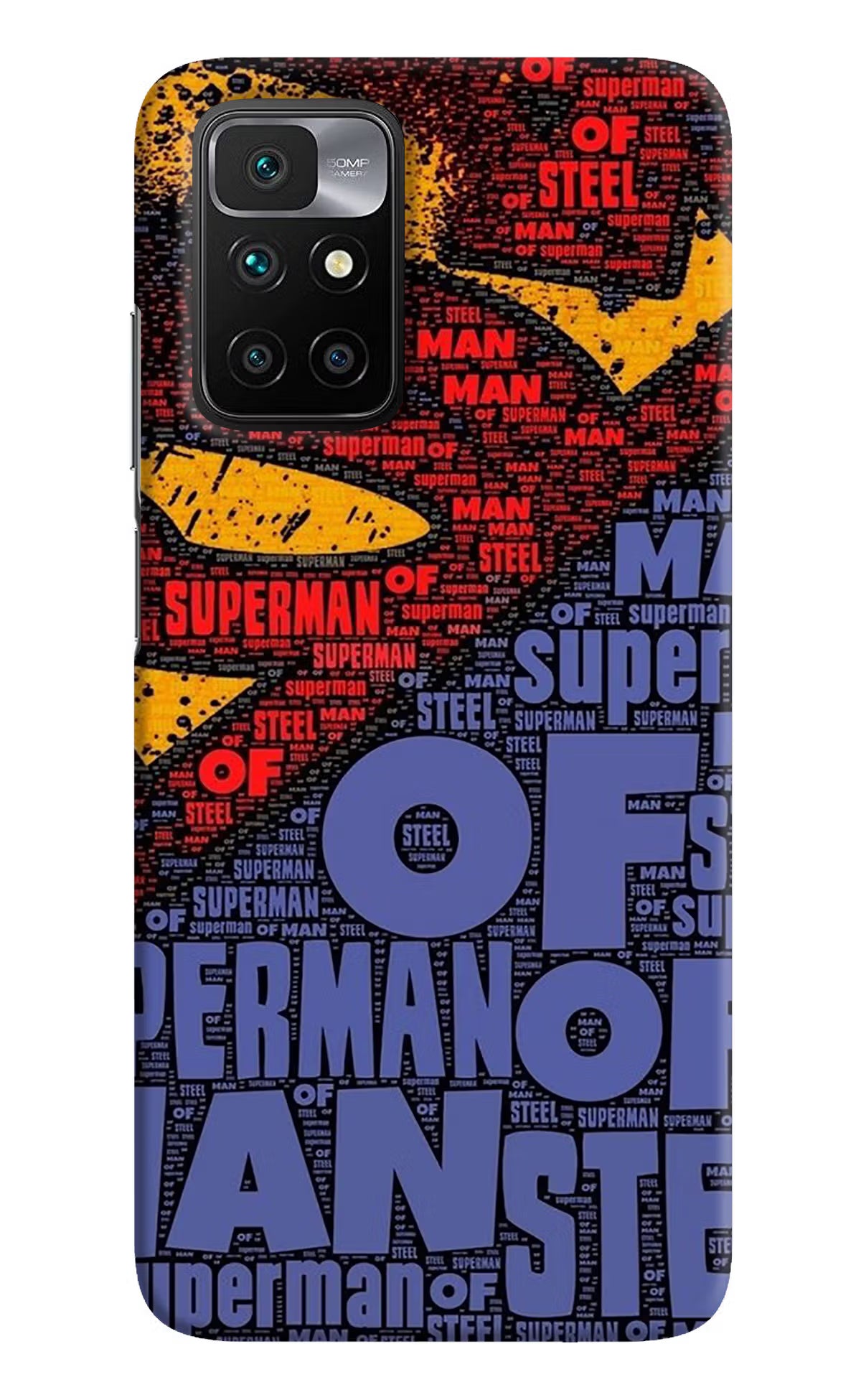 Superman Redmi 10 Prime Hard Case Back Cover by Casekaro