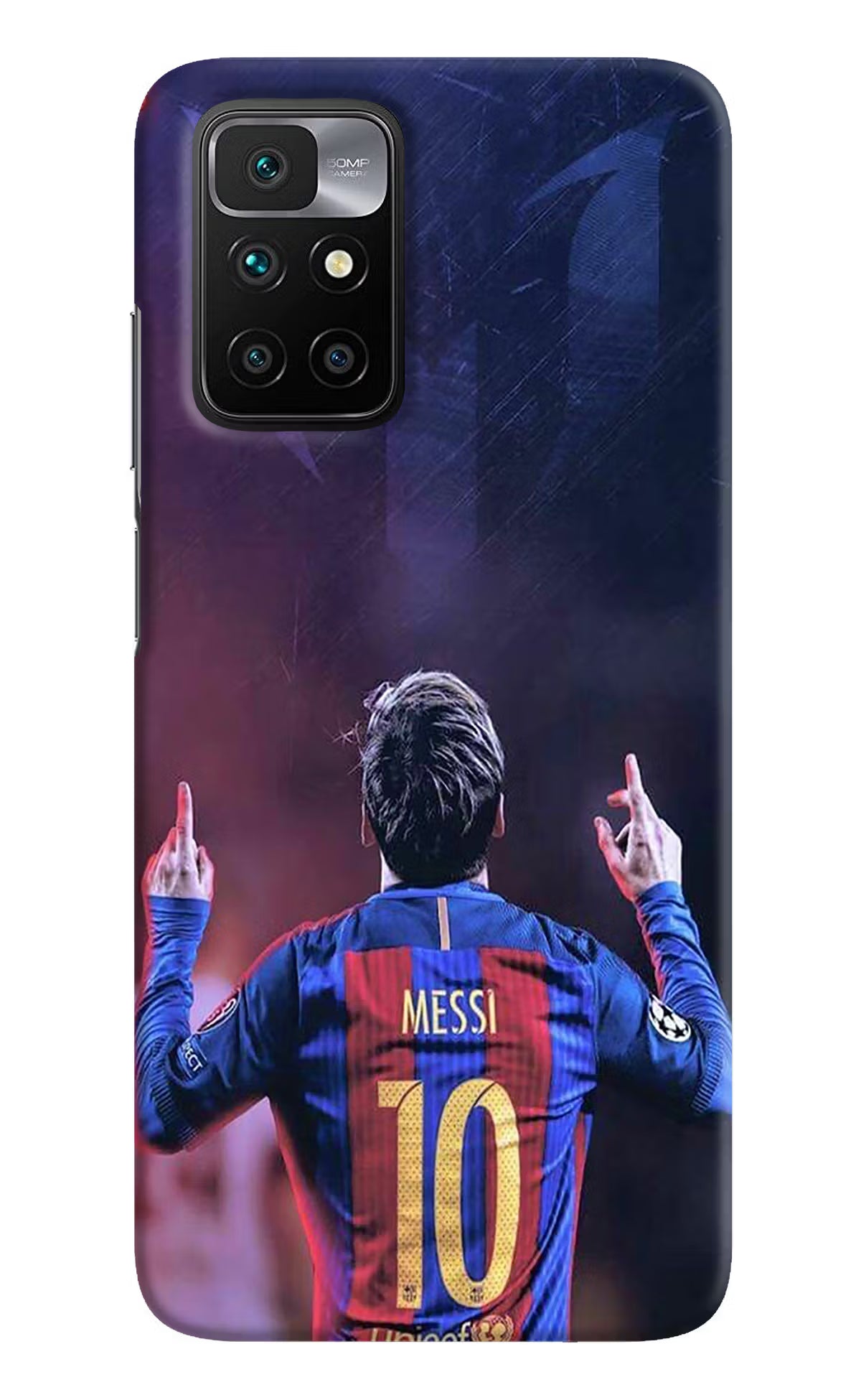Messi Redmi 10 Prime Hard Case Back Cover by Casekaro