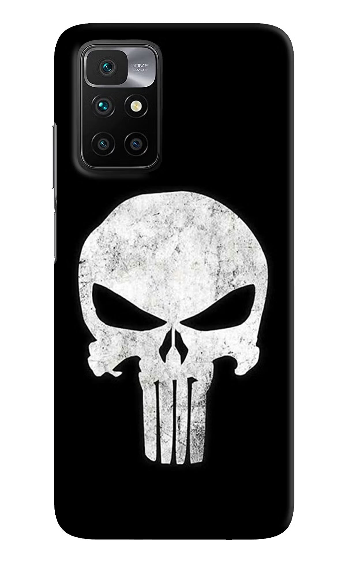 Punisher Skull Redmi 10 Prime Hard Case Back Cover by Casekaro