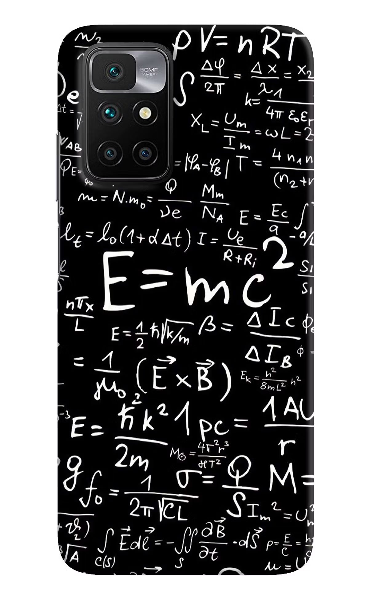 Physics Formula Redmi 10 Prime Hard Case Back Cover by Casekaro
