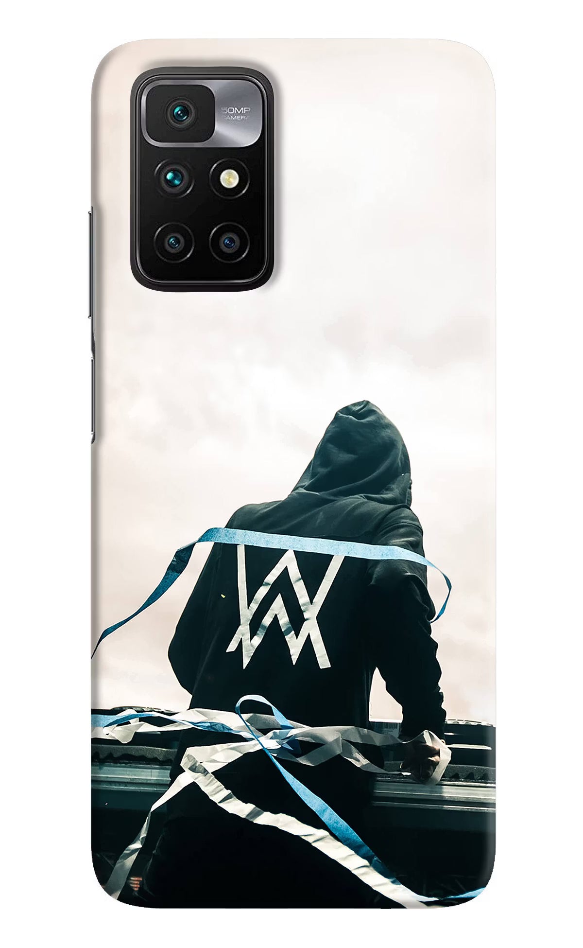 Alan Walker Redmi 10 Prime Hard Case Back Cover by Casekaro