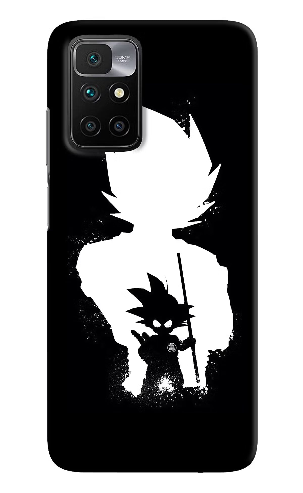 Goku Shadow Redmi 10 Prime Hard Case Back Cover by Casekaro
