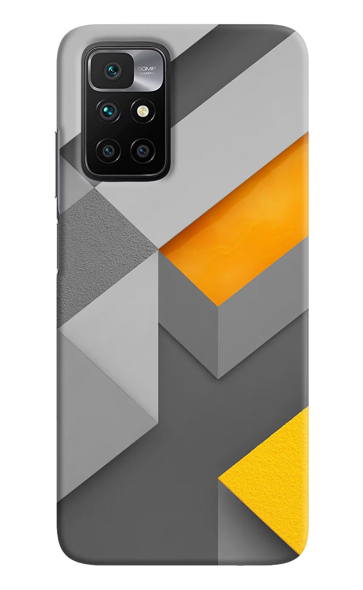 Abstract Redmi 10 Prime Hard Case Back Cover by Casekaro