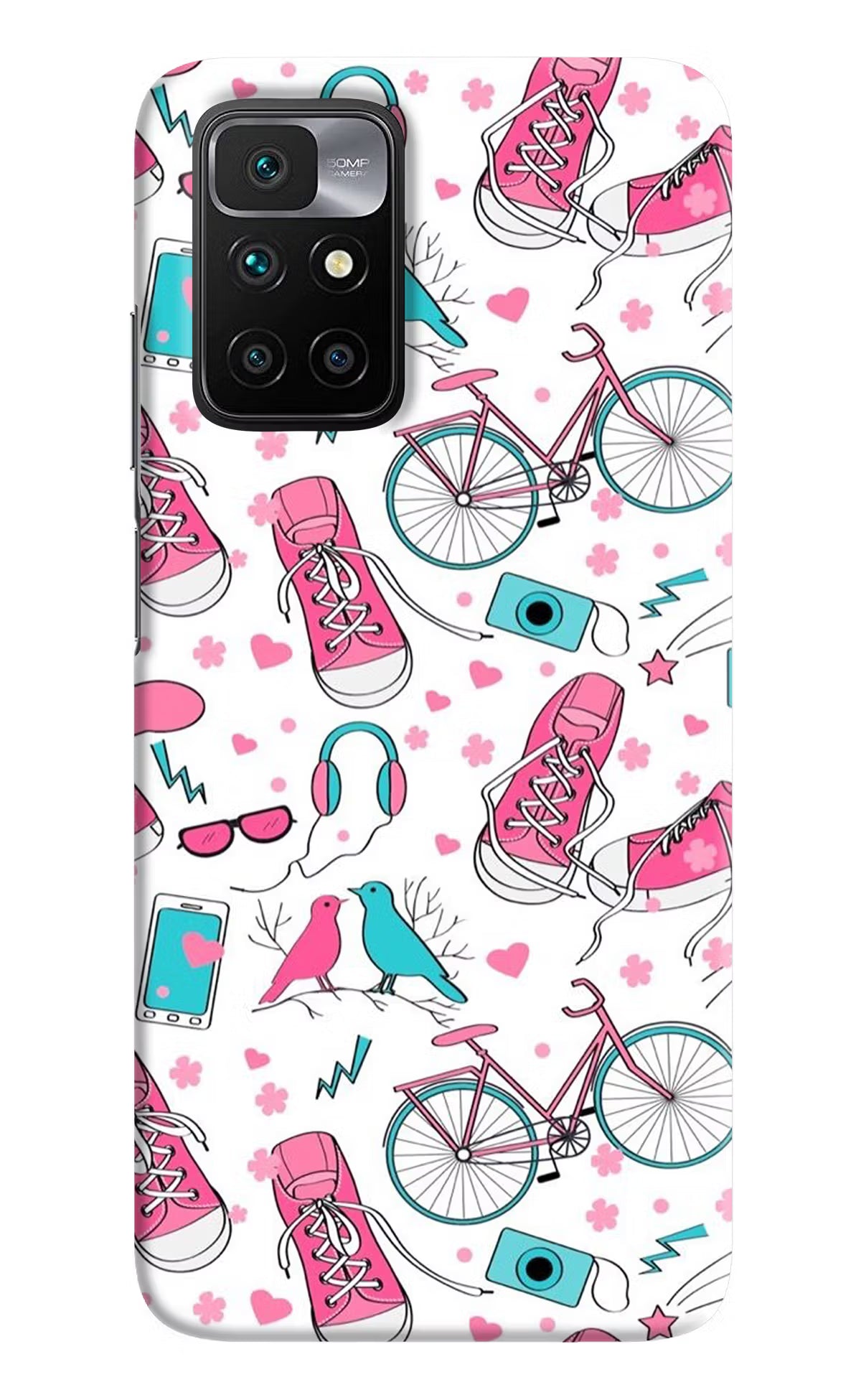 Artwork Redmi 10 Prime Hard Case Back Cover by Casekaro