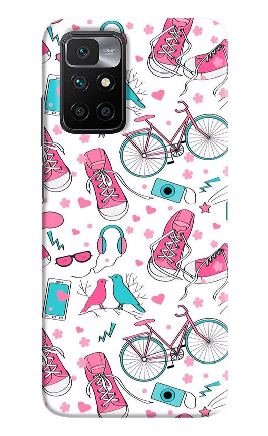 Artwork Redmi 10 Prime Hard Case Back Cover by Casekaro