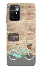Happiness Artwork Redmi 10 Prime Hard Case Back Cover by Casekaro