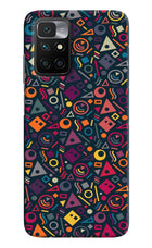 Geometric Abstract Redmi 10 Prime Hard Case Back Cover by Casekaro