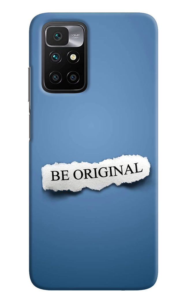 Be Original Redmi 10 Prime Hard Case Back Cover by Casekaro