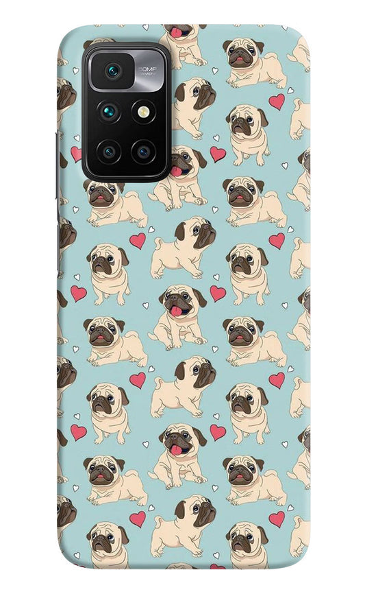 Pug Dog Redmi 10 Prime Hard Case Back Cover by Casekaro