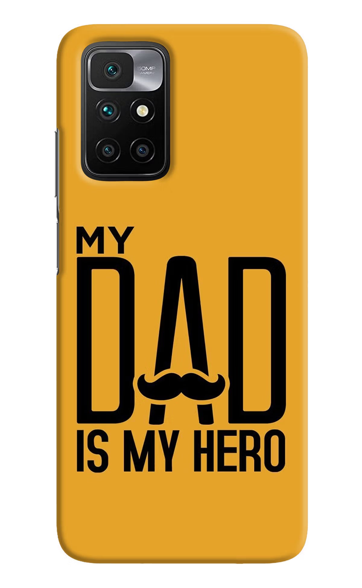 My Dad Is My Hero Redmi 10 Prime Hard Case Back Cover by Casekaro