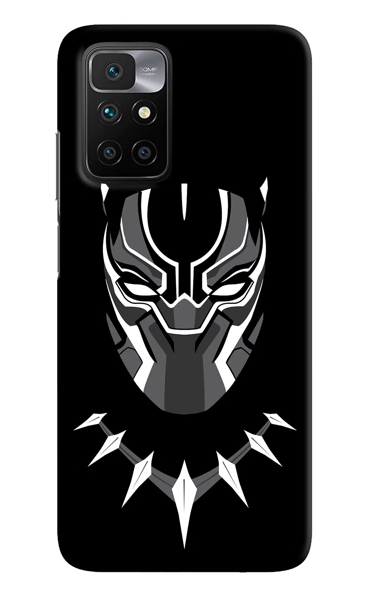 Black Panther Redmi 10 Prime Hard Case Back Cover by Casekaro