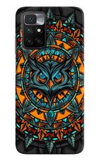 Angry Owl Art Redmi 10 Prime Hard Case Back Cover by Casekaro
