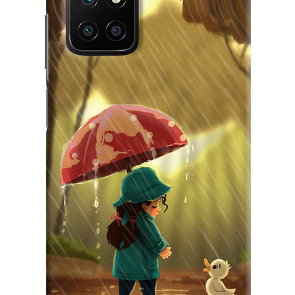 Rainy Day Redmi 10 Prime Hard Case Back Cover by Casekaro