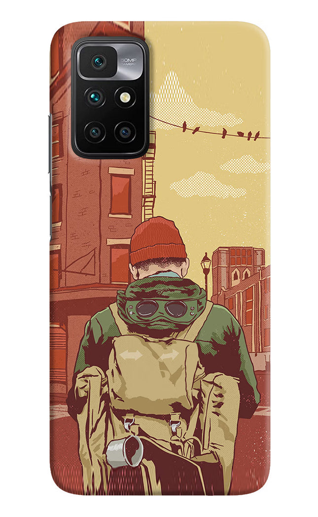 Adventurous Redmi 10 Prime Hard Case Back Cover by Casekaro