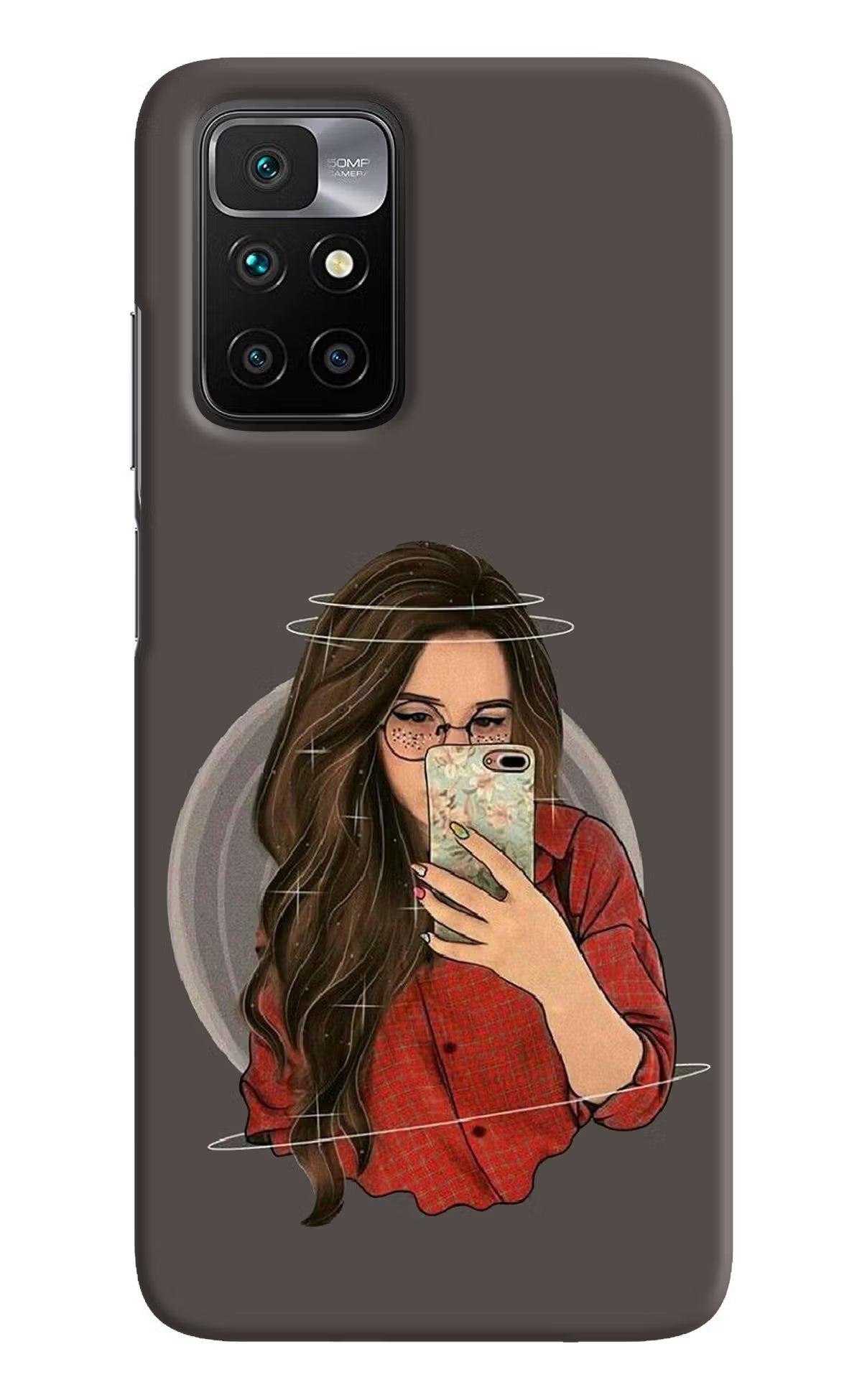 Selfie Queen Redmi 10 Prime Hard Case Back Cover by Casekaro