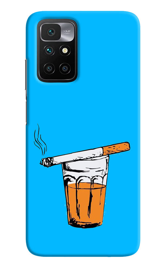 Chai Sutta Redmi 10 Prime Hard Case Back Cover by Casekaro