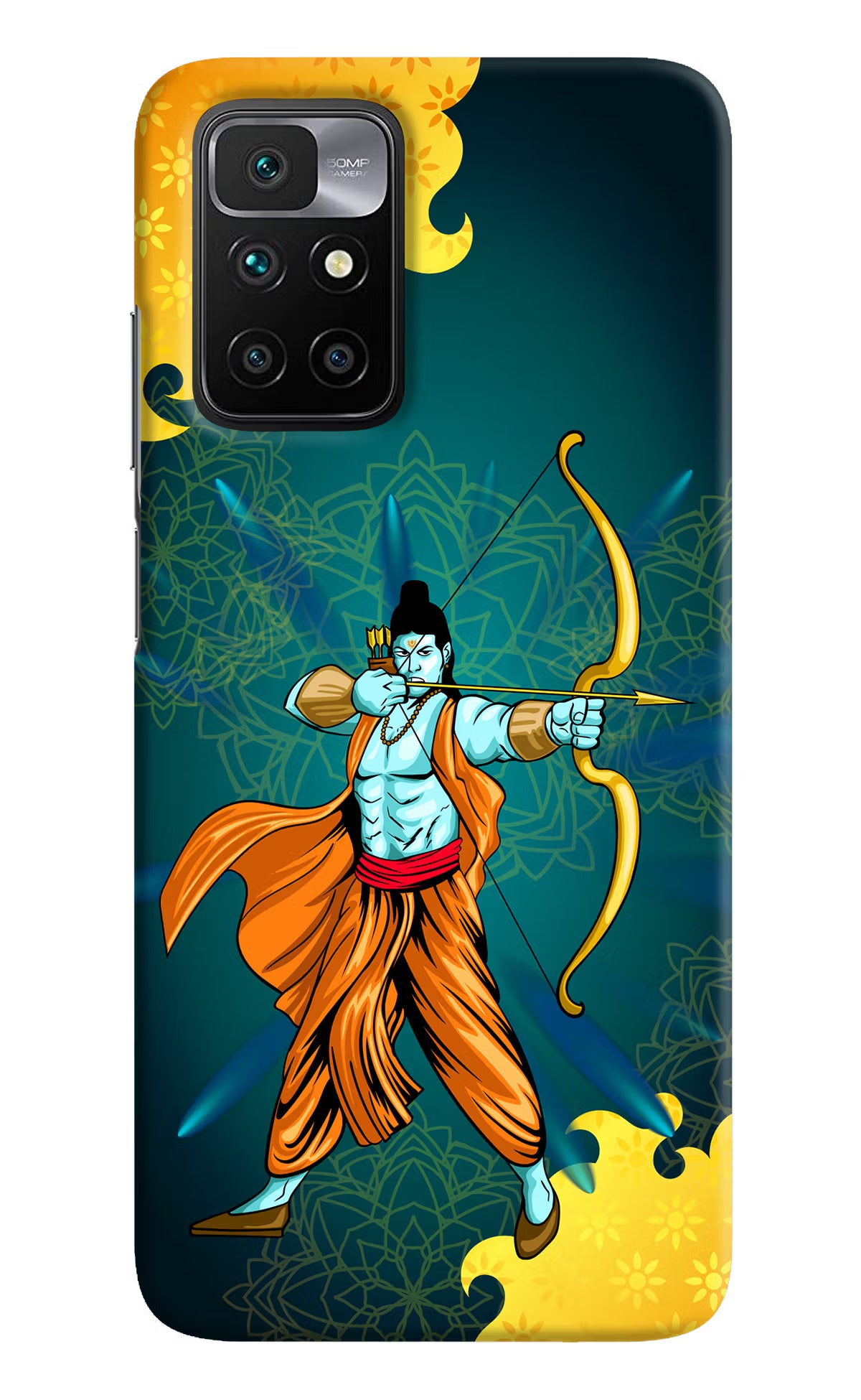 Lord Ram - 6 Redmi 10 Prime Hard Case Back Cover by Casekaro