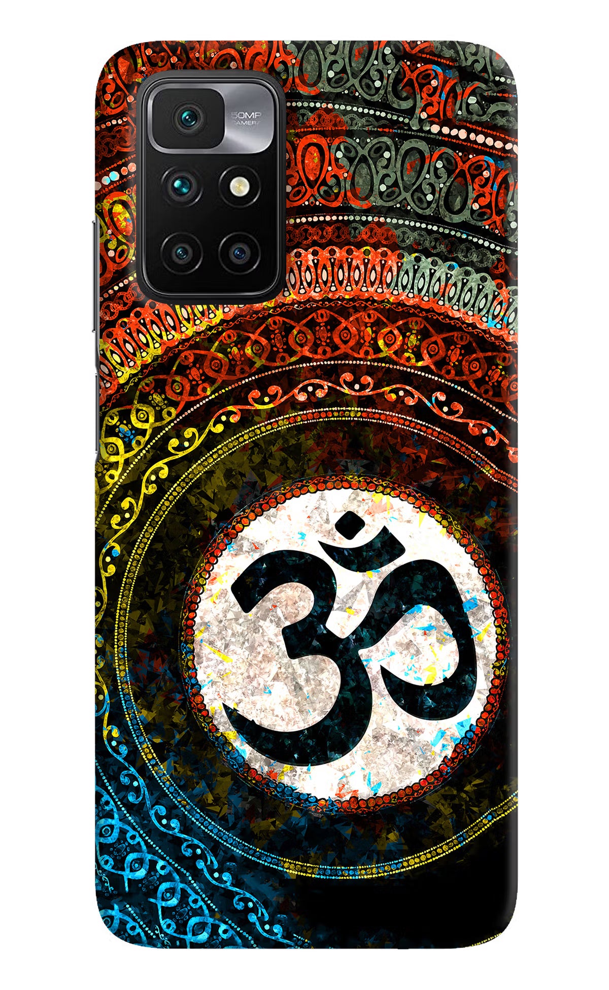 Om Cultural Redmi 10 Prime Hard Case Back Cover by Casekaro