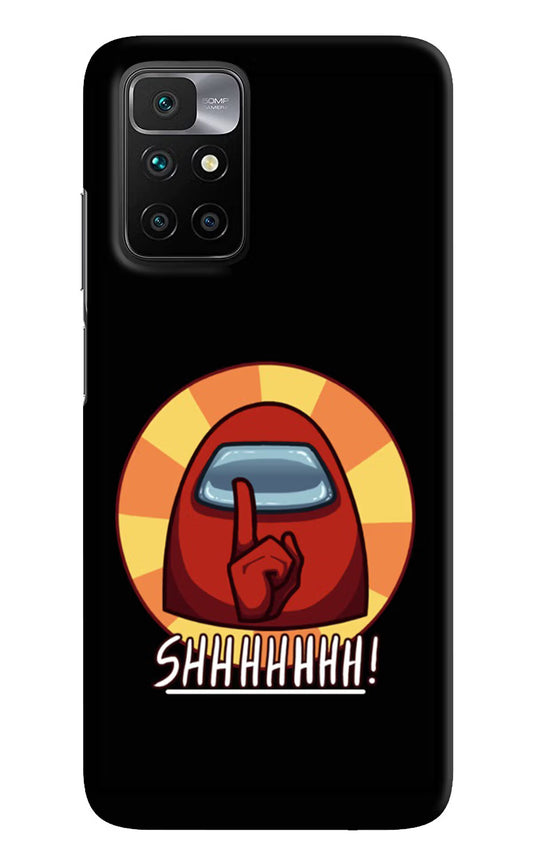 Among Us Shhh! Redmi 10 Prime Hard Case Back Cover by Casekaro