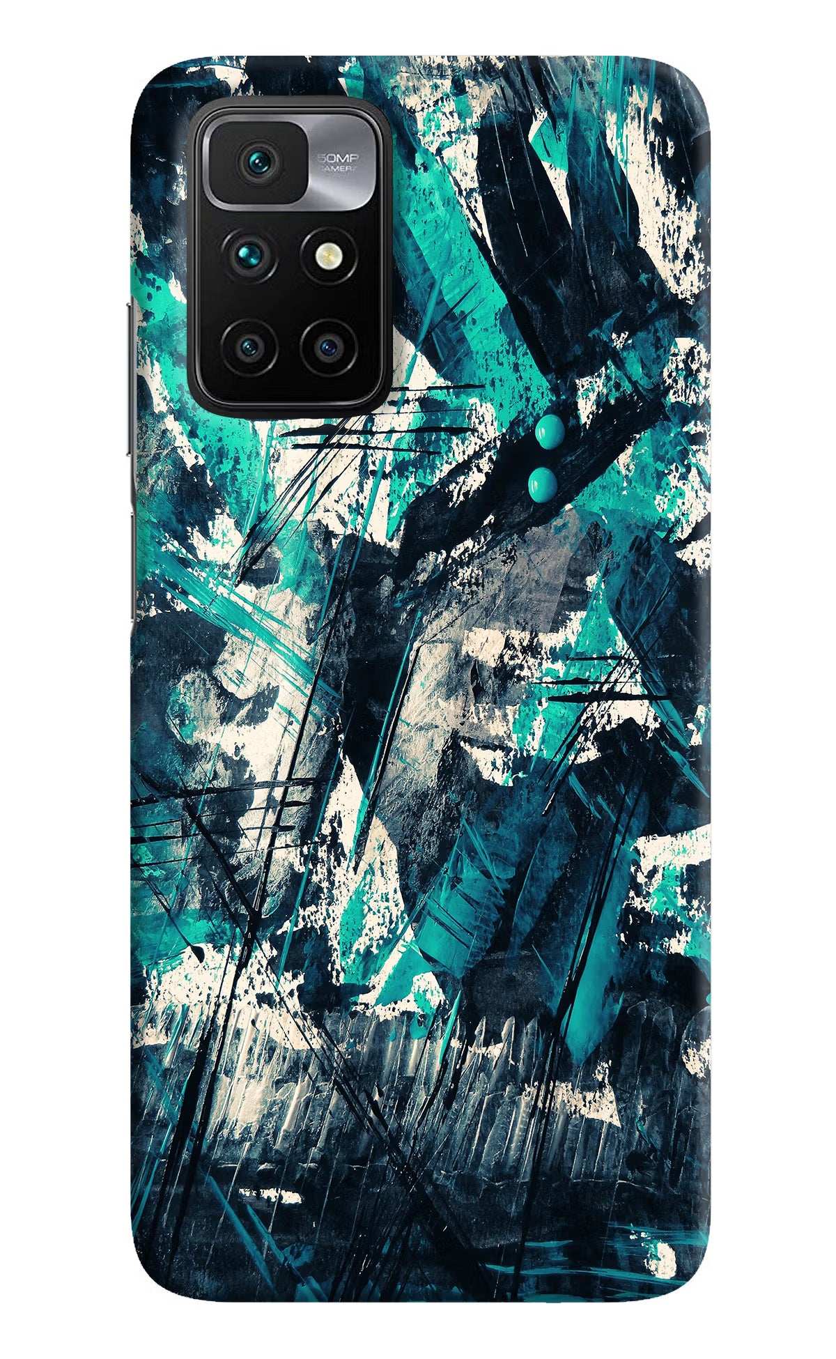 Artwork Redmi 10 Prime Hard Case Back Cover by Casekaro