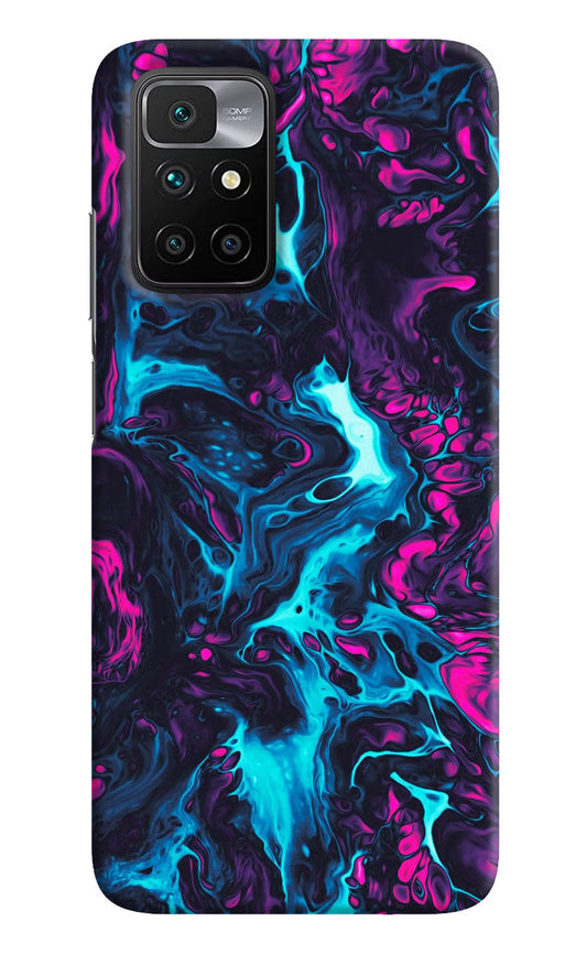 Abstract Redmi 10 Prime Hard Case Back Cover by Casekaro