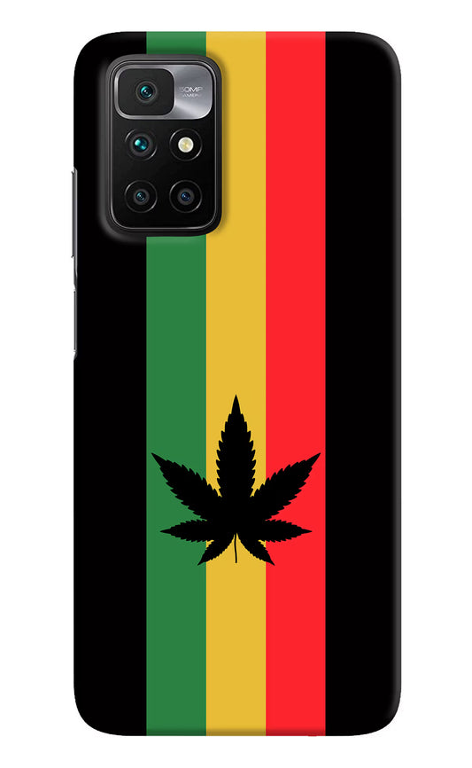 Weed Flag Redmi 10 Prime Hard Case Back Cover by Casekaro