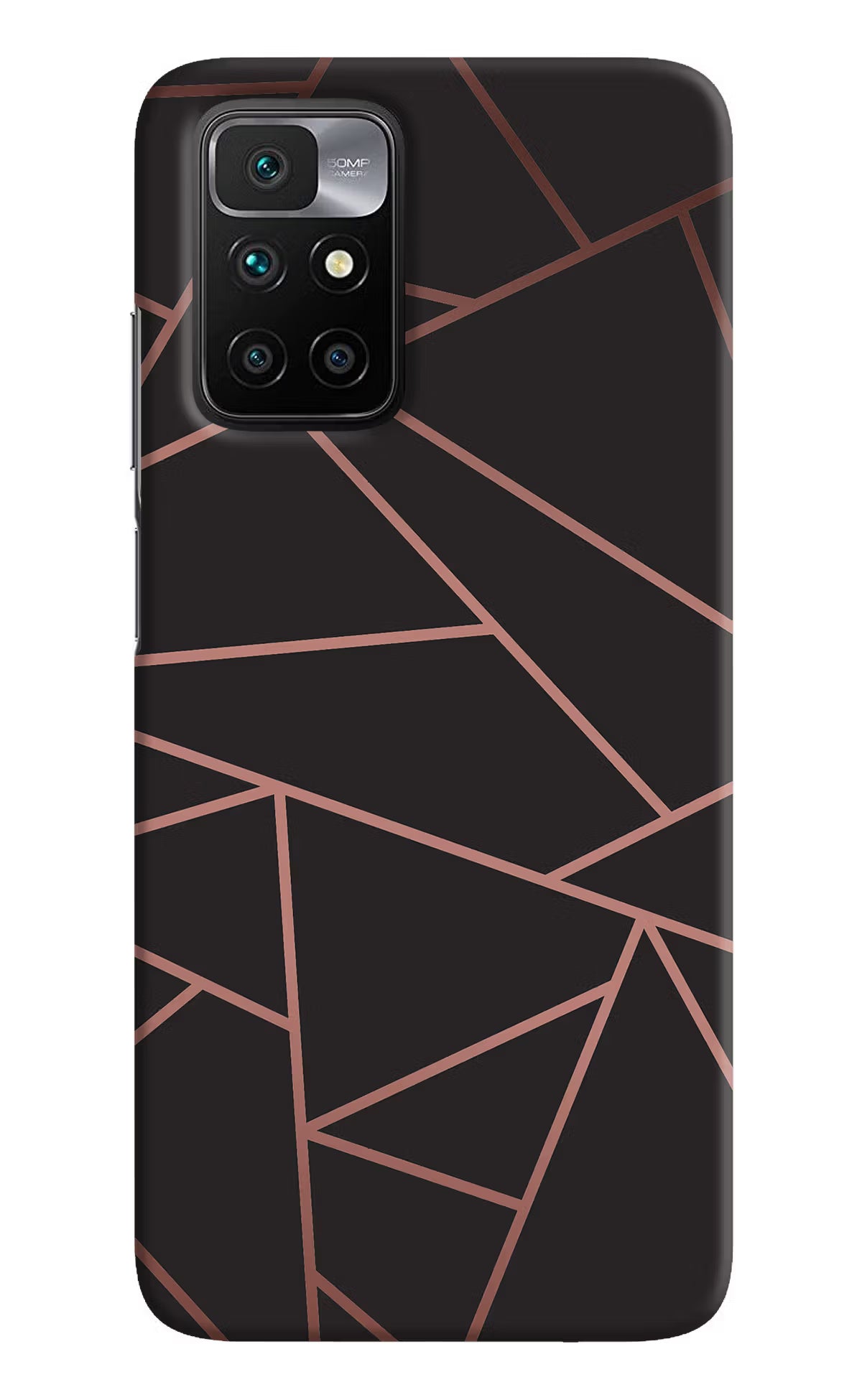 Geometric Pattern Redmi 10 Prime Hard Case Back Cover by Casekaro