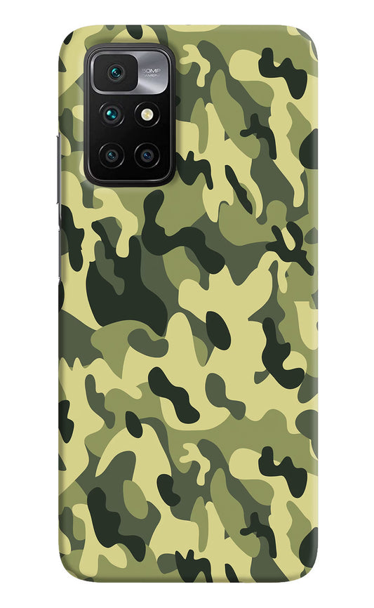 Camouflage Redmi 10 Prime Hard Case Back Cover by Casekaro