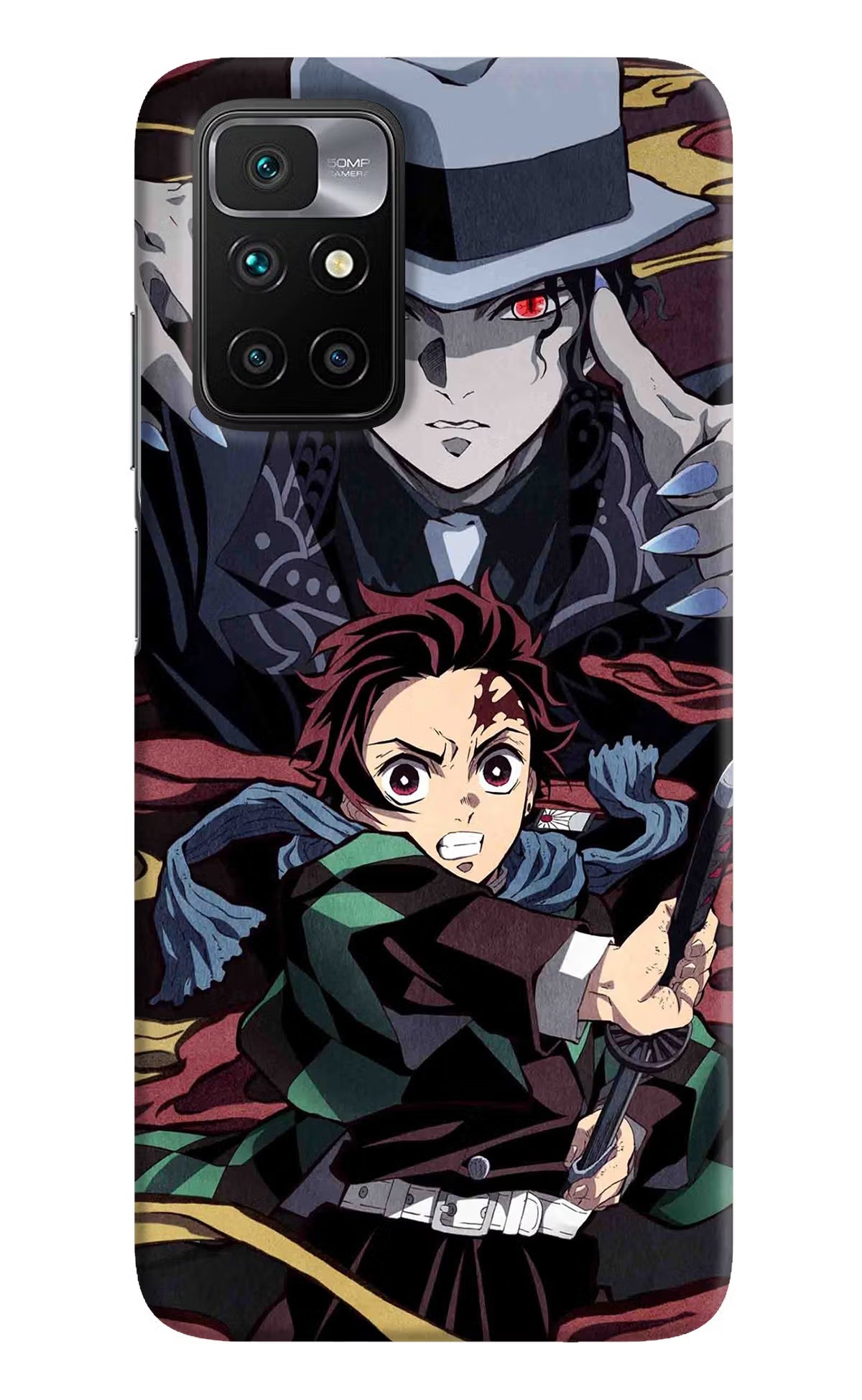 Demon Slayer Redmi 10 Prime Hard Case Back Cover by Casekaro