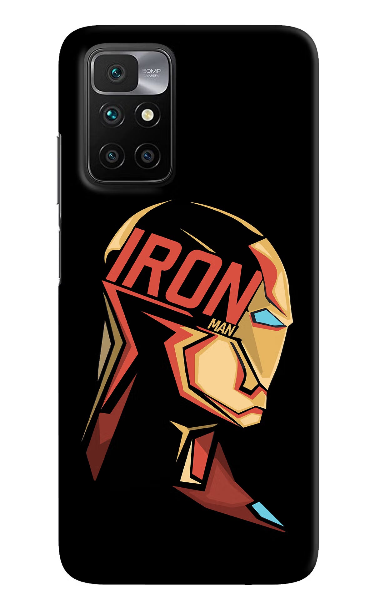 IronMan Redmi 10 Prime Hard Case Back Cover by Casekaro